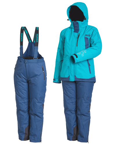Костюм жіноч. зимовий мембран. Norfin SNOWFLAKE 2 (блакитн.) -25 &deg; / 6000мм / XS 532000-XS 532000-XS фото