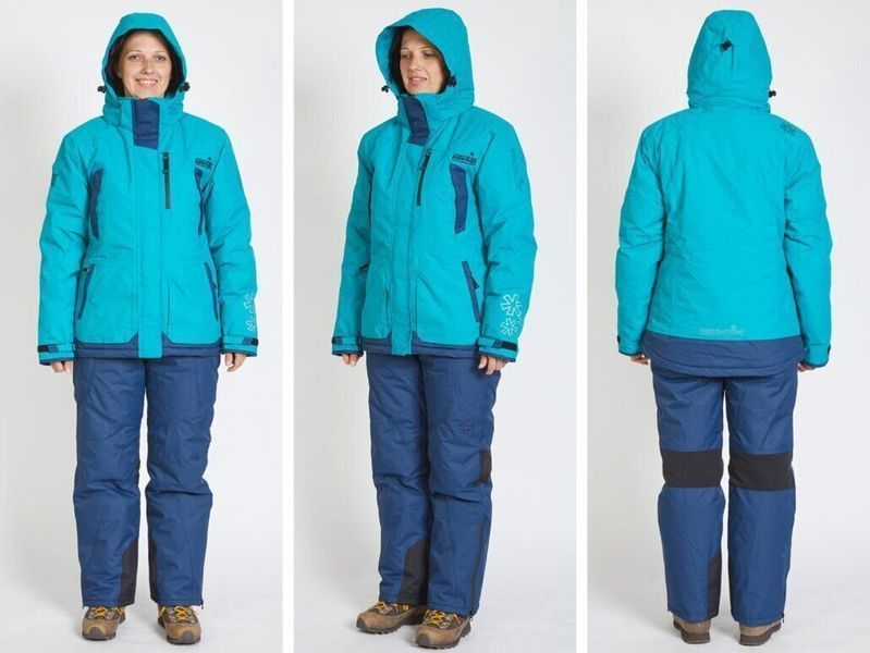 Костюм жіноч. зимовий мембран. Norfin SNOWFLAKE 2 (блакитн.) -25 &deg; / 6000мм / XS 532000-XS 532000-XS фото
