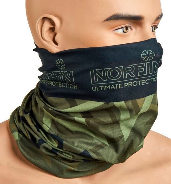 Бафф - захист обличчя/шиї/голови "NORFIN BANDANA" HB (PL,хакі / чорний) / AM-6516 AM-6516 AM-6516 фото